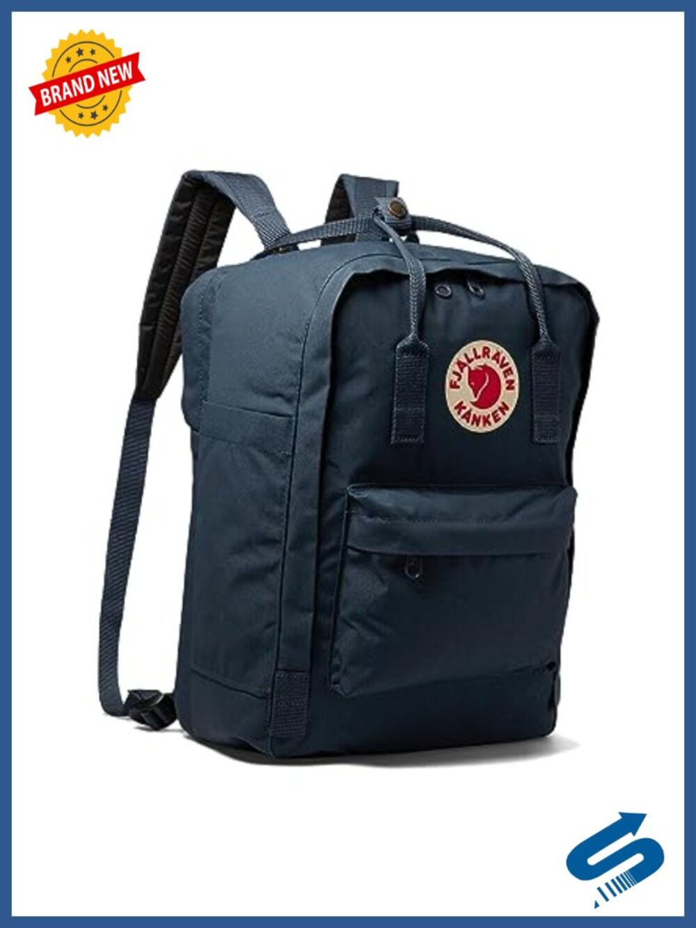 Fjallraven Kanken Laptop 15 Backpack Padded Sleeve Vinylon School Travel